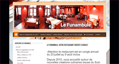 Desktop Screenshot of lefunambule.be
